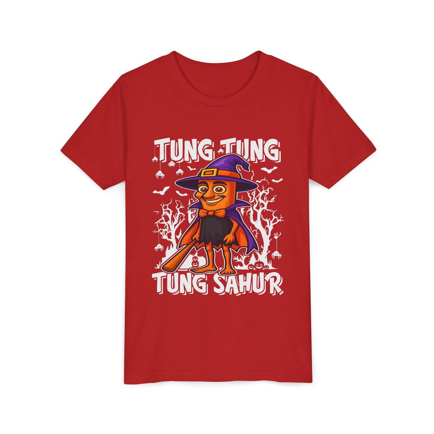 Tung Tung Tung Sahur Italian Brainrot Halloween Wizard T-Shirt