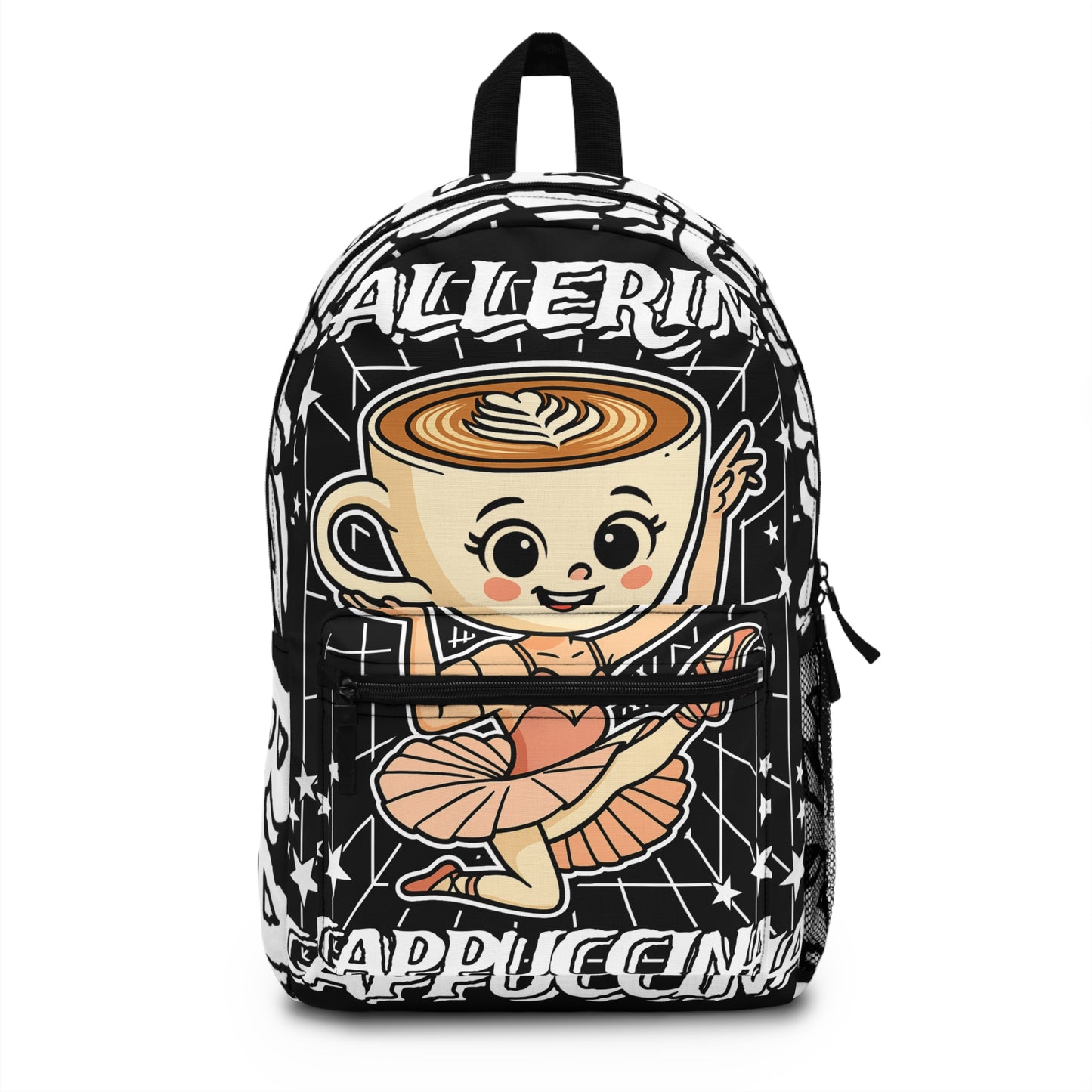Ballerina Cappuccina Italian Brainrot School Backpack