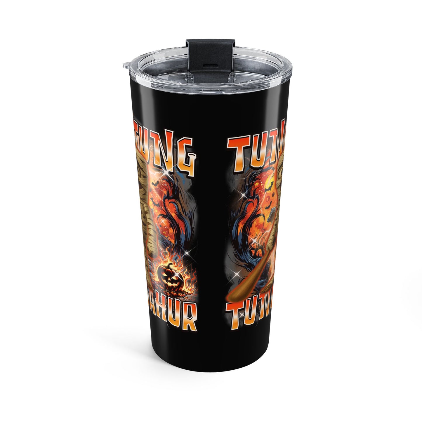 Tung Tung Tung Sahur Halloween Italian Brainrot Tumbler 20oz