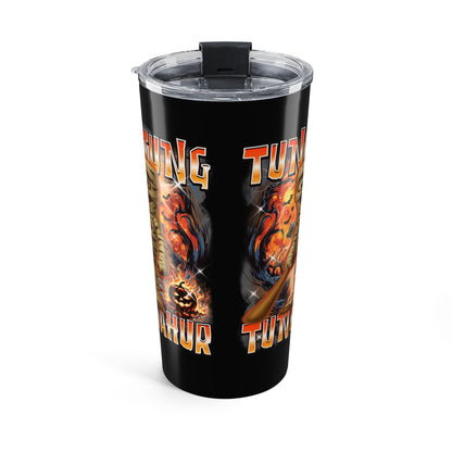 Tung Tung Tung Sahur Halloween Italian Brainrot Tumbler 20oz
