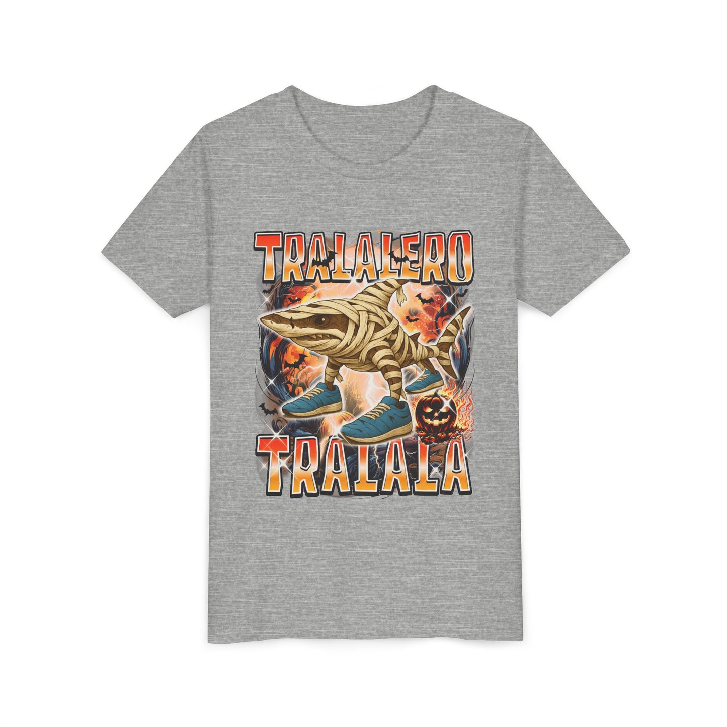 Tralalero Tralala Halloween Italian Brainrot T-Shirt