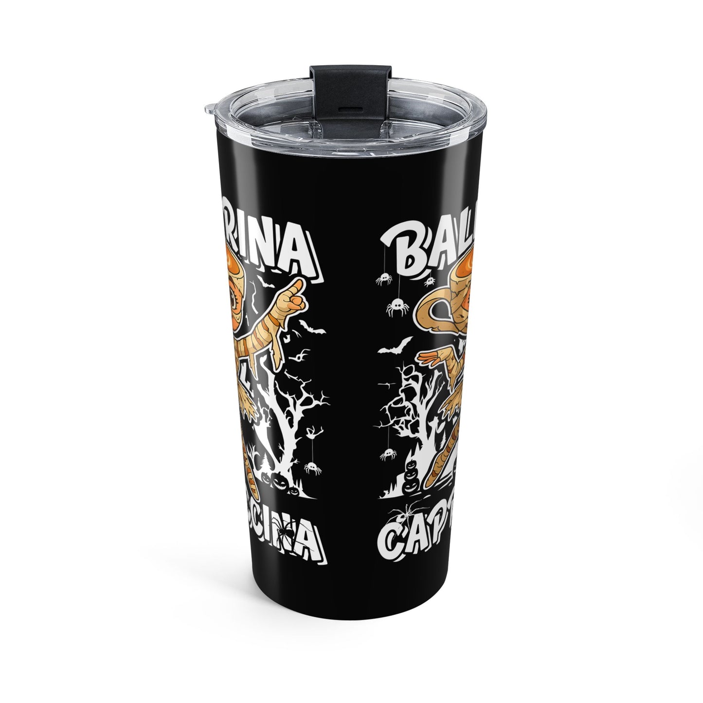 Ballerina Cappuccina Italian Brainrot Halloween Tumbler 20oz