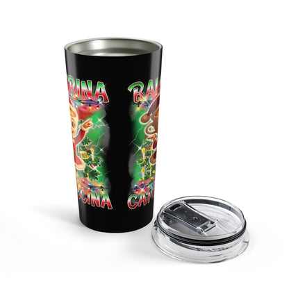 Ballerina Cappuccina Italian Brainrot Christmas Tumbler 20oz