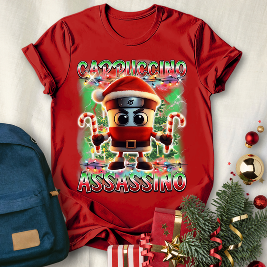 Cappuccino Assassino Italian Brainrot T-Shirt