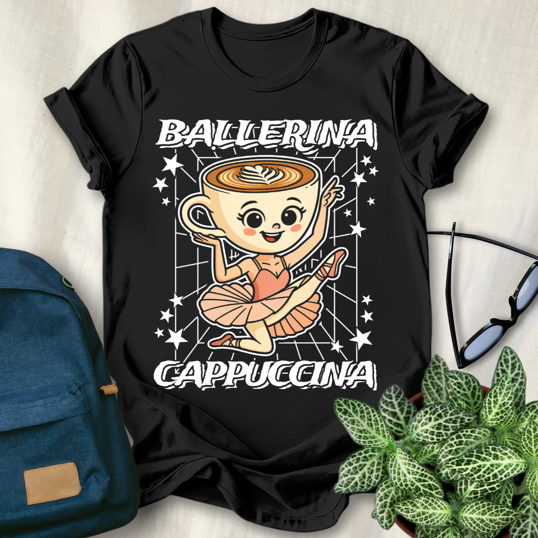Ballerina Cappuccina Italian Brainrot T-Shirt