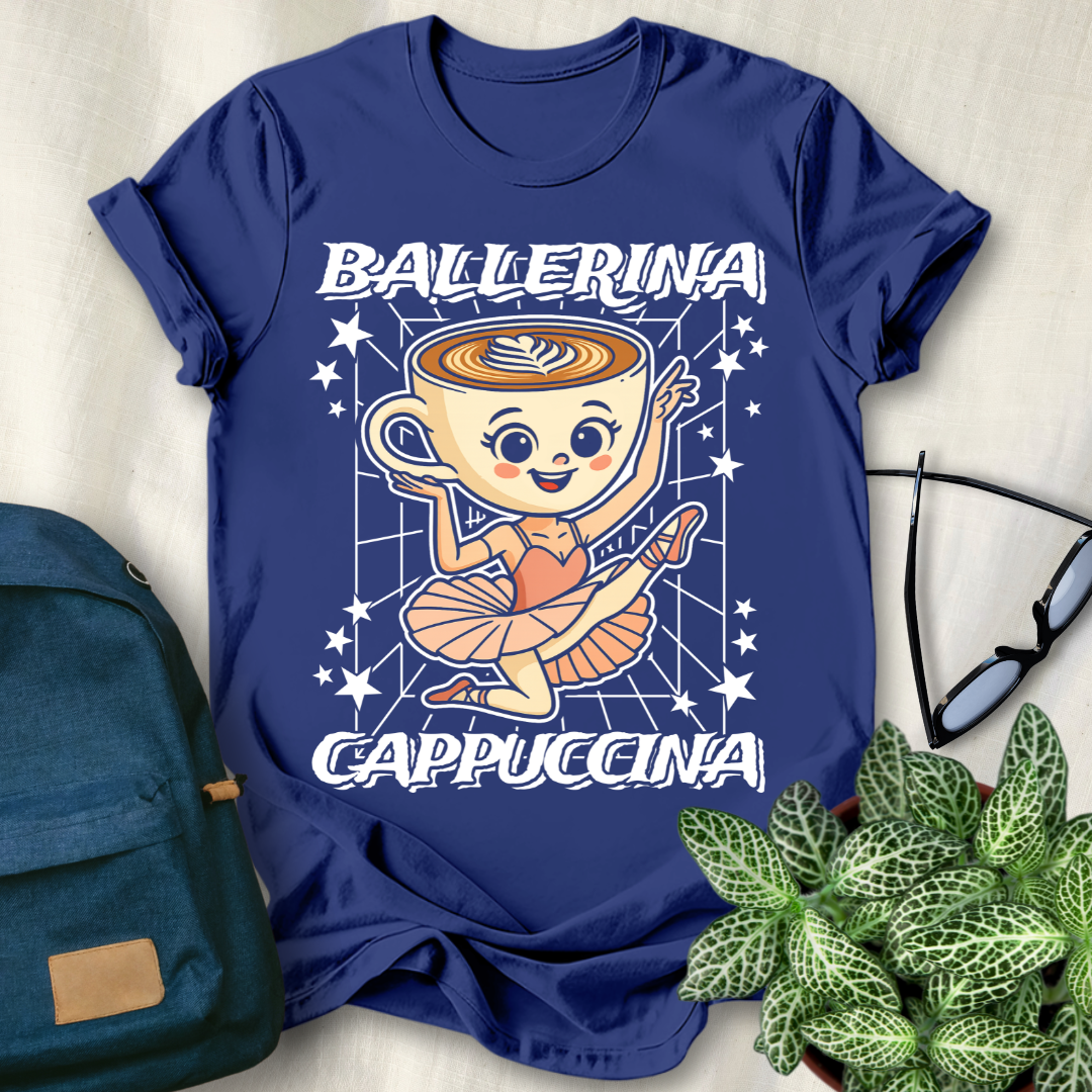 Ballerina Cappuccina Italian Brainrot T-Shirt