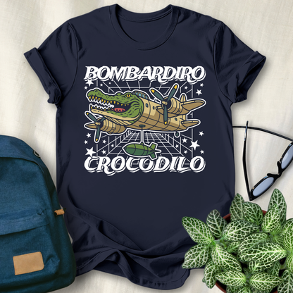 Bombardiro Crocodilo Italian Brainrot T-Shirt