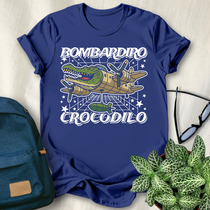Bombardiro Crocodilo Italian Brainrot T-Shirt