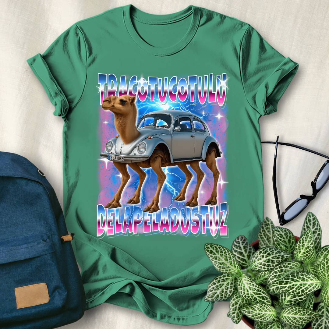 Tracotucotulu Delapeladustuz Italian Brainrot T-Shirt