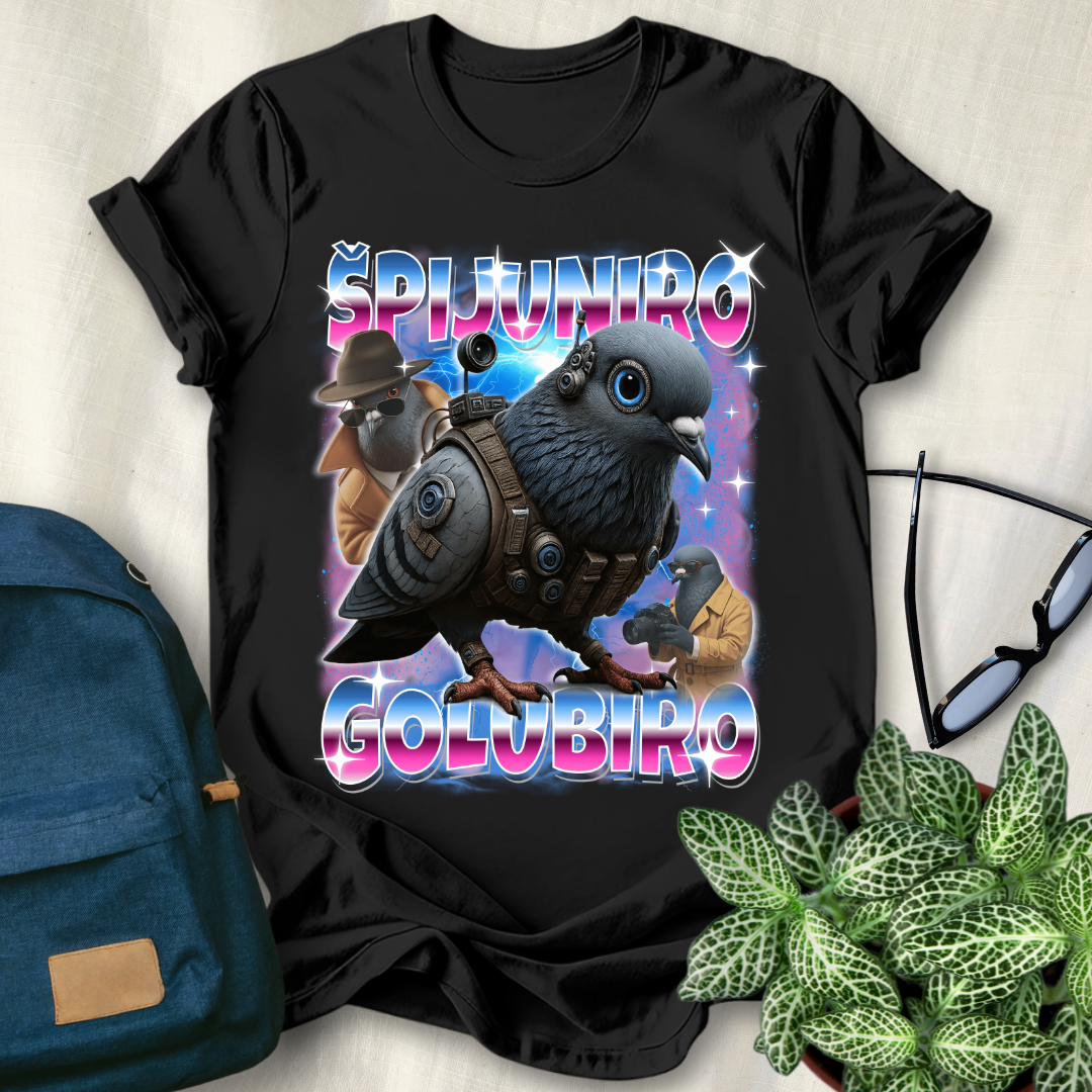 Spijuniro Golubiro Italian Brainrot T-Shirt