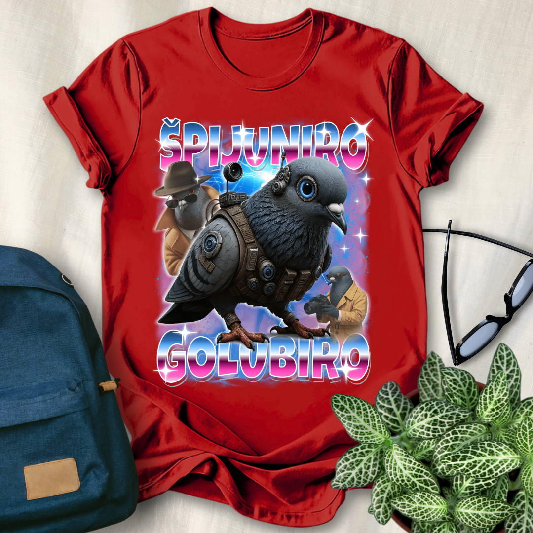 Spijuniro Golubiro Italian Brainrot T-Shirt