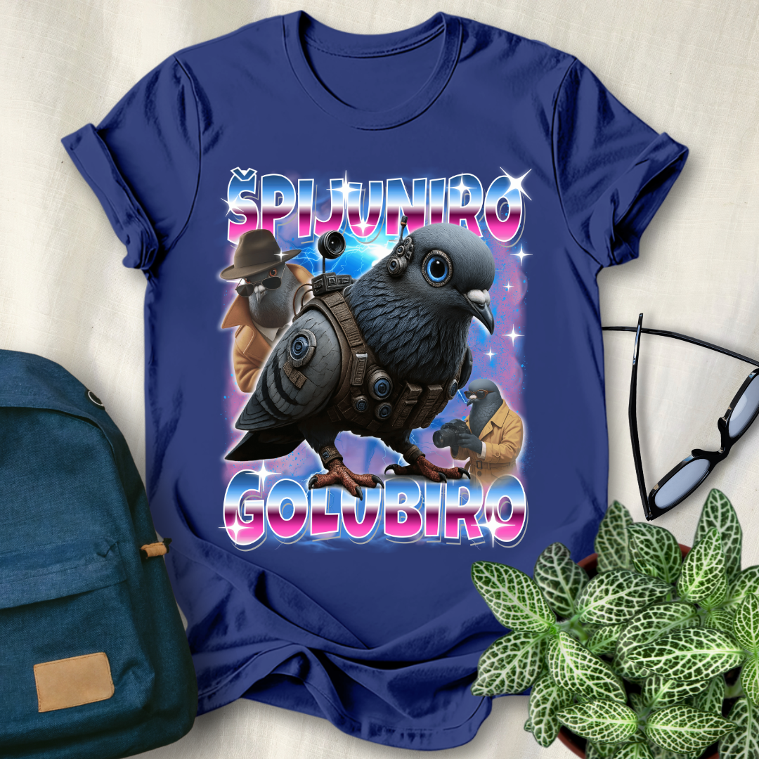 Spijuniro Golubiro Italian Brainrot T-Shirt