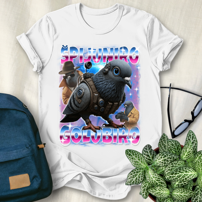 Spijuniro Golubiro Italian Brainrot T-Shirt