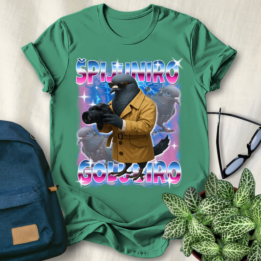 Spijuniro Golubiro Italian Brainrot T-Shirt