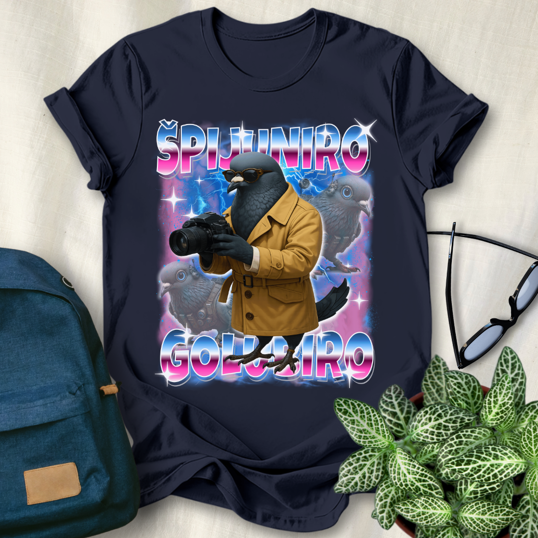 Spijuniro Golubiro Italian Brainrot T-Shirt