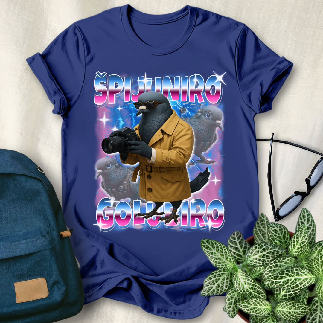 Spijuniro Golubiro Italian Brainrot T-Shirt