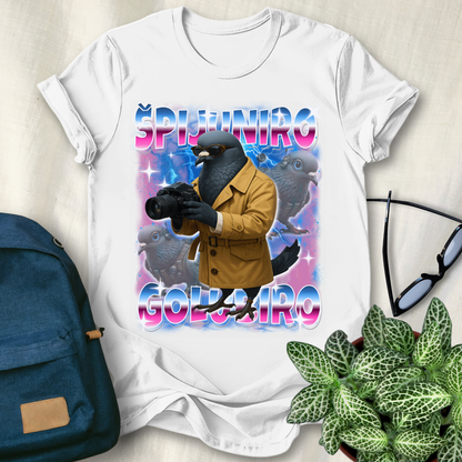 Spijuniro Golubiro Italian Brainrot T-Shirt