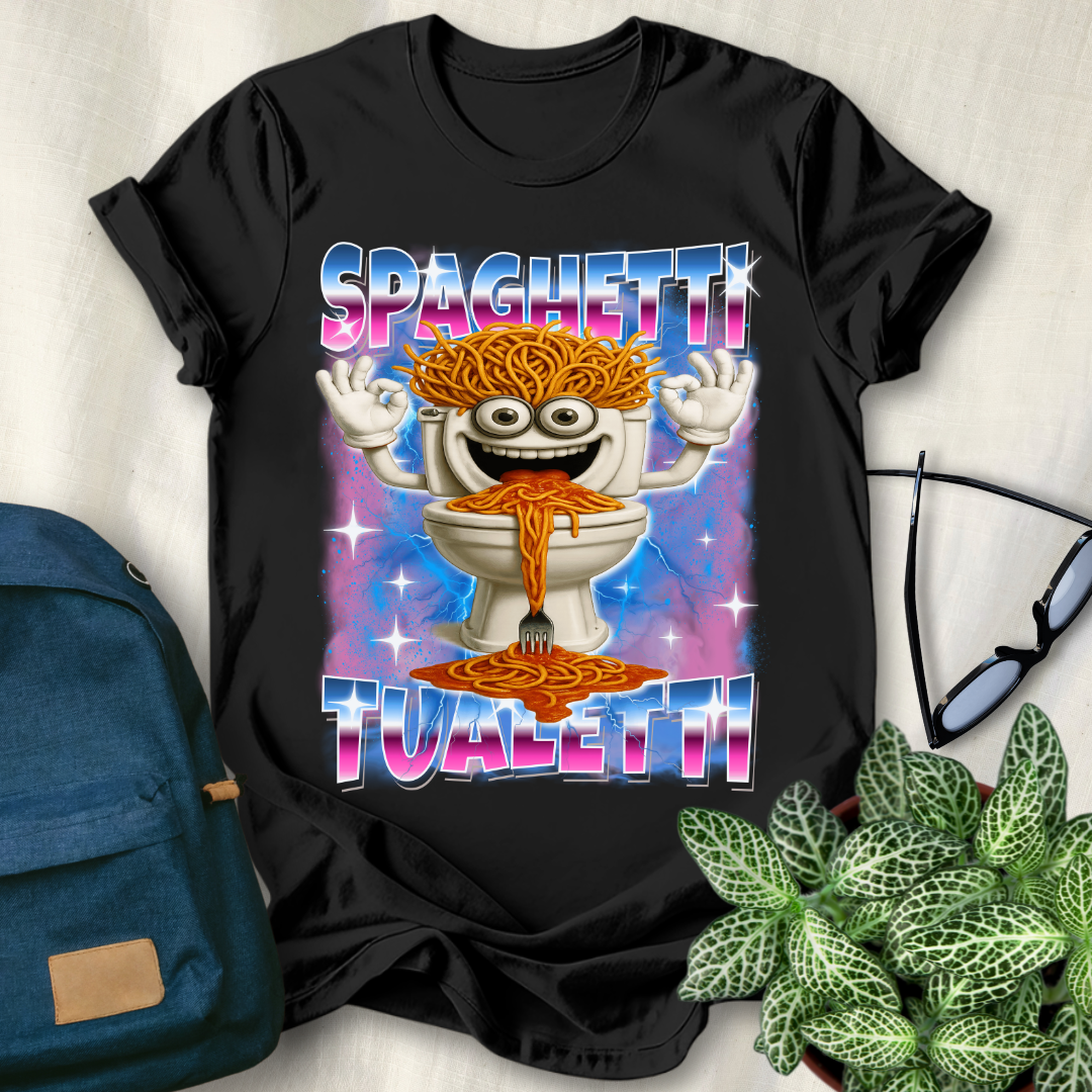 Spaghetti Tualetti Italian Brainrot T-Shirt