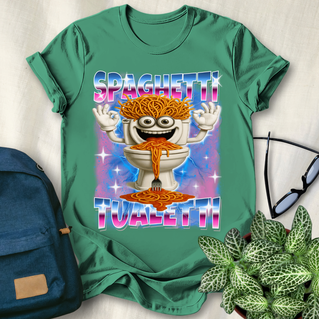 Spaghetti Tualetti Italian Brainrot T-Shirt