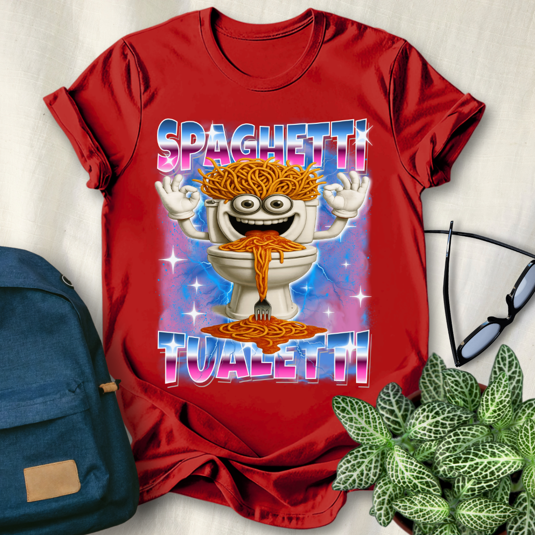 Spaghetti Tualetti Italian Brainrot T-Shirt