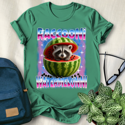 Raccooni Watermelunni Italian Brainrot T-Shirt