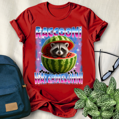 Raccooni Watermelunni Italian Brainrot T-Shirt
