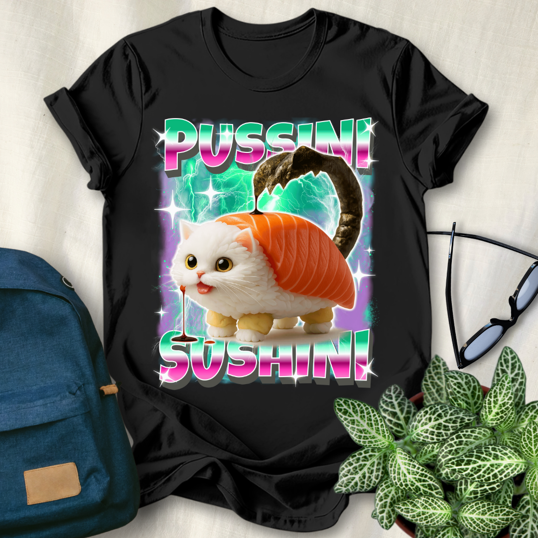 Pussini Sushini Italian Brainrot T-Shirt
