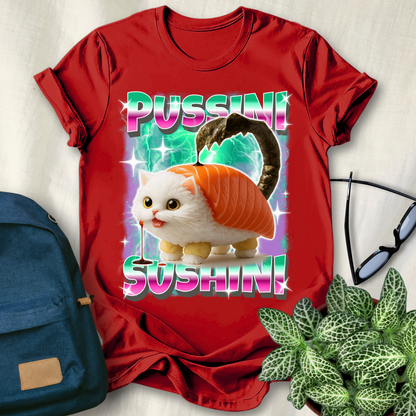 Pussini Sushini Italian Brainrot T-Shirt