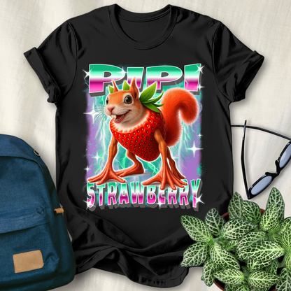 Pipi Strawberry Italian Brainrot T-Shirt