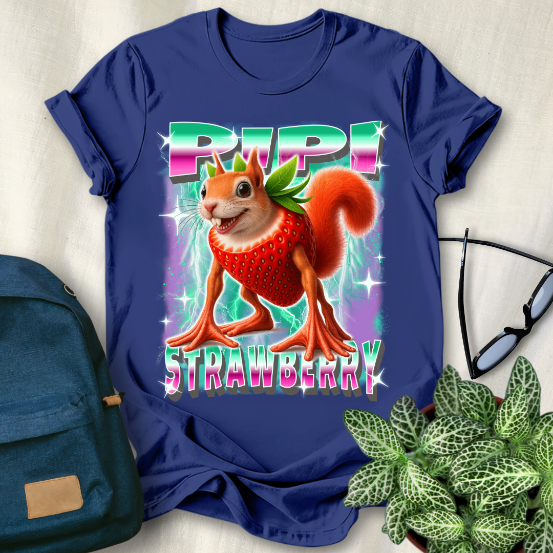 Pipi Strawberry Italian Brainrot T-Shirt