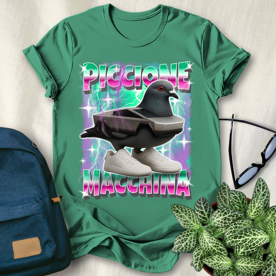 Piccione Macchina Italian Brainrot T-Shirt