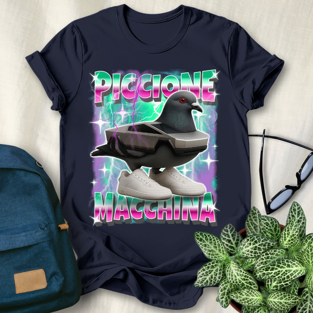 Piccione Macchina Italian Brainrot T-Shirt
