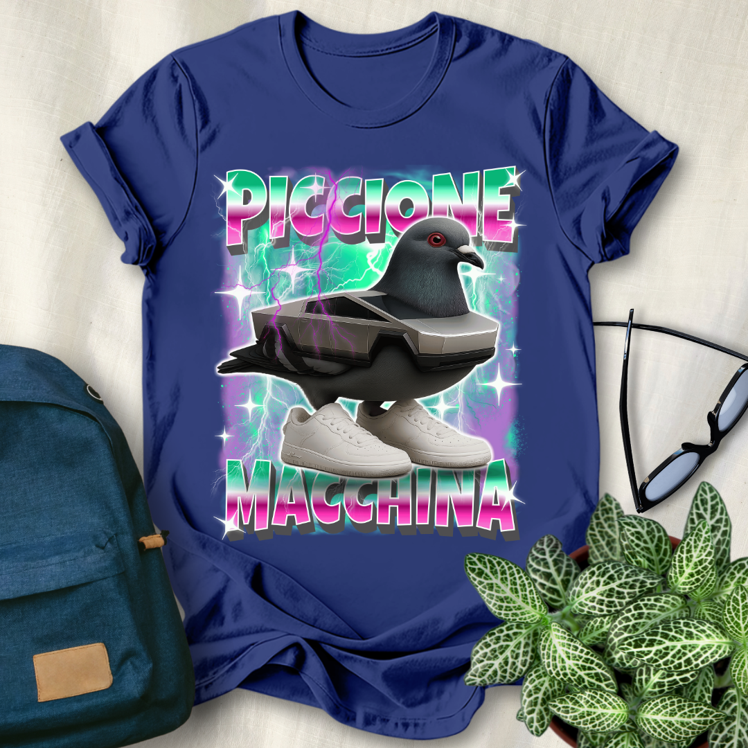 Piccione Macchina Italian Brainrot T-Shirt
