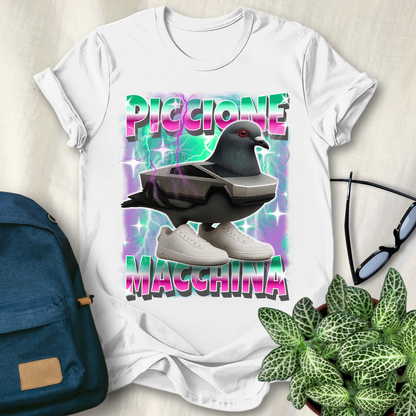 Piccione Macchina Italian Brainrot T-Shirt