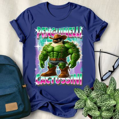 Penguinelli Cactussini Italian Brainrot T-Shirt