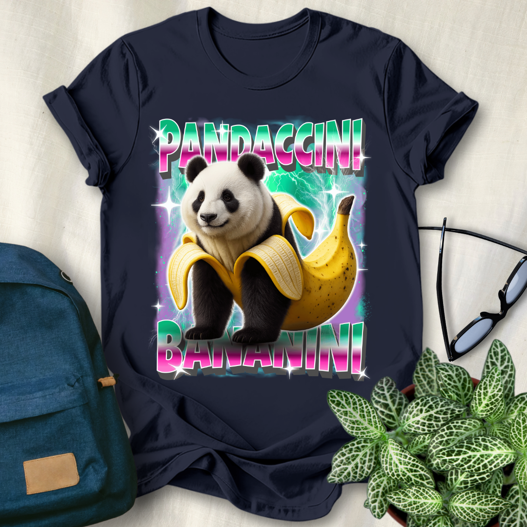 Pandaccini Bananini Italian Brainrot T-Shirt