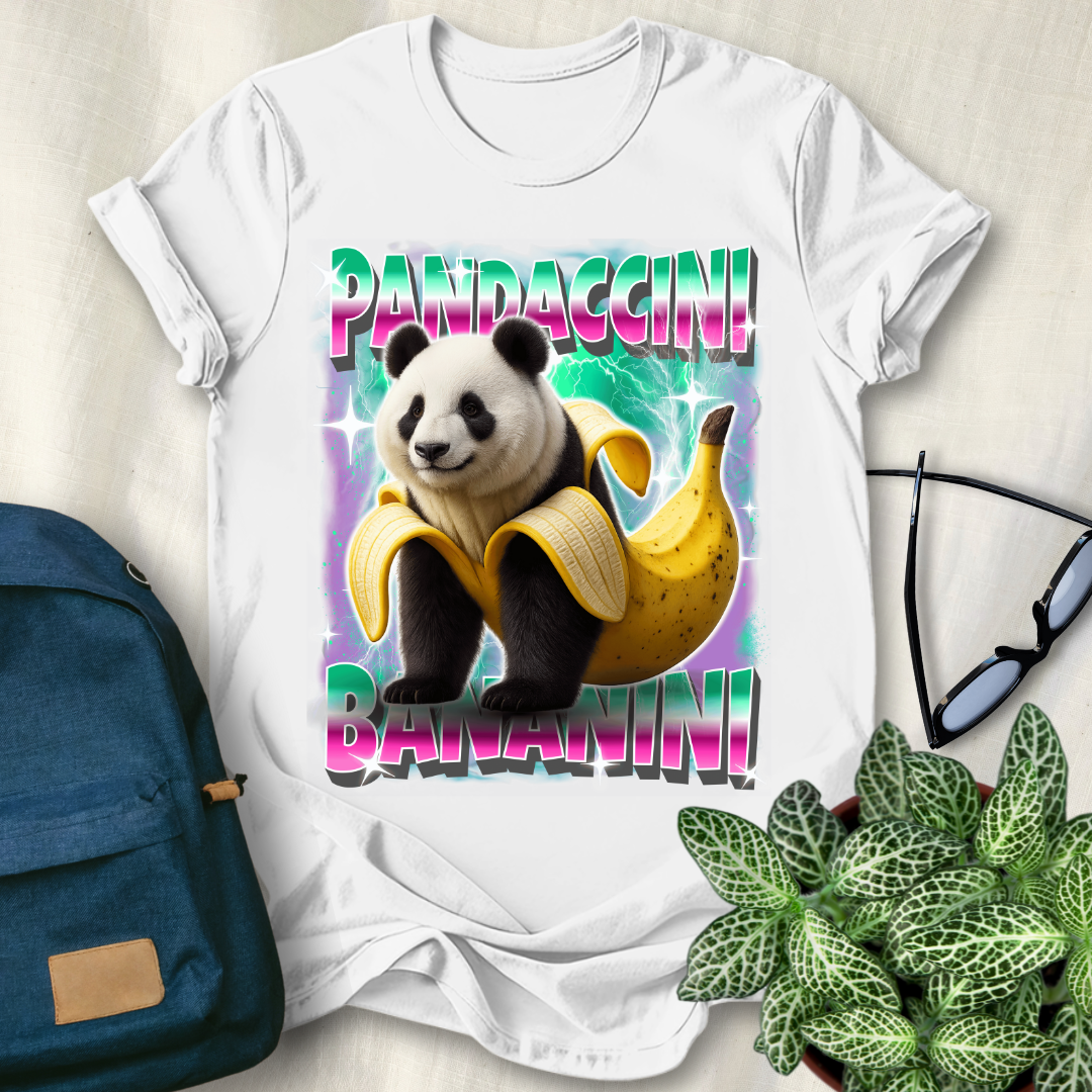 Pandaccini Bananini Italian Brainrot T-Shirt