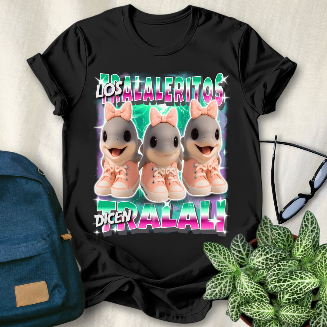 Los Tralaleritos Dicen Tralali Italian Brainrot T-Shirt