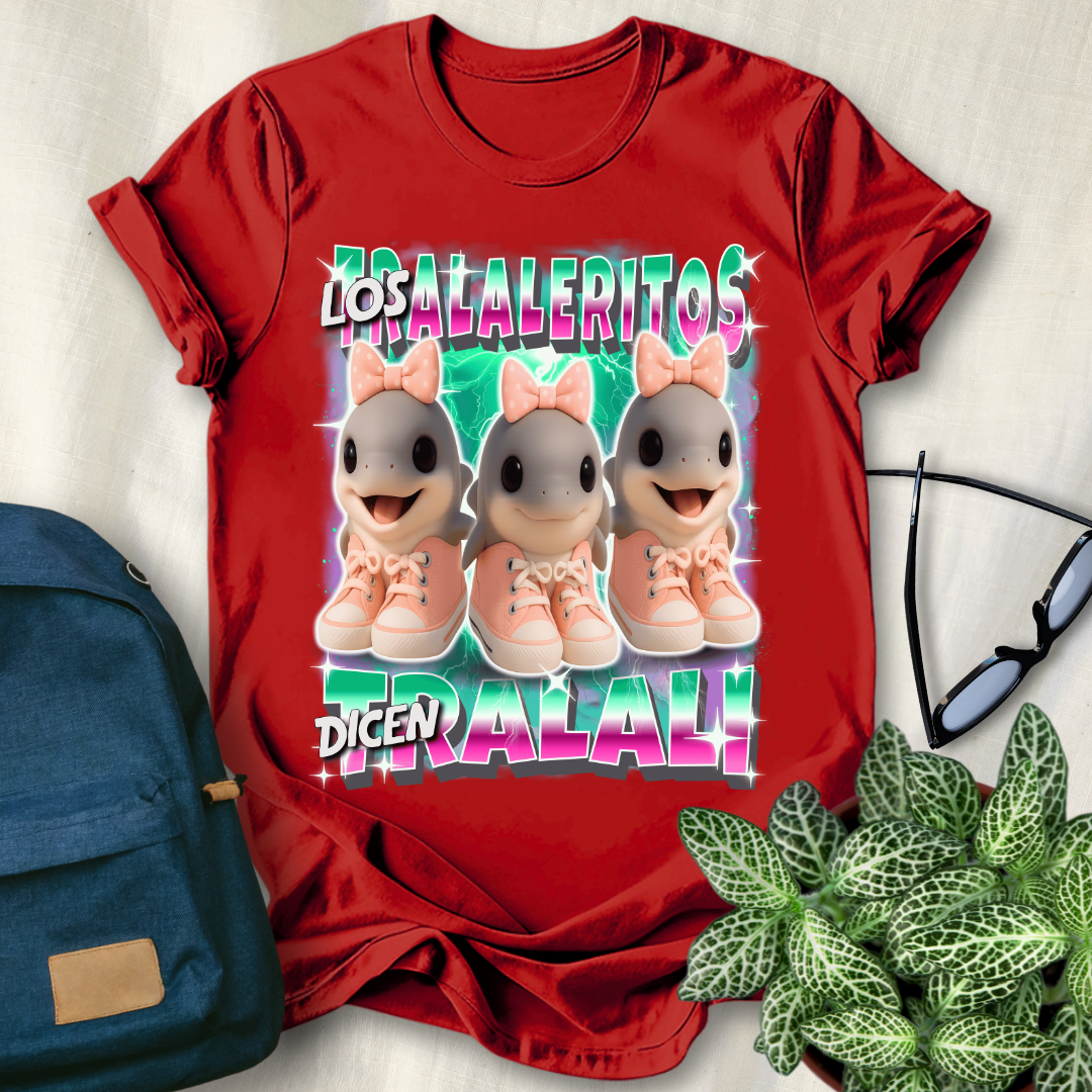 Los Tralaleritos Dicen Tralali Italian Brainrot T-Shirt