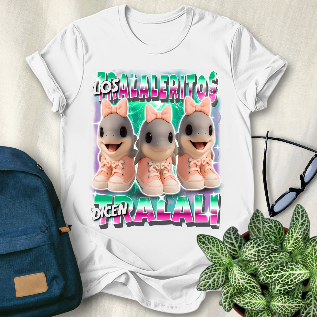 Los Tralaleritos Dicen Tralali Italian Brainrot T-Shirt