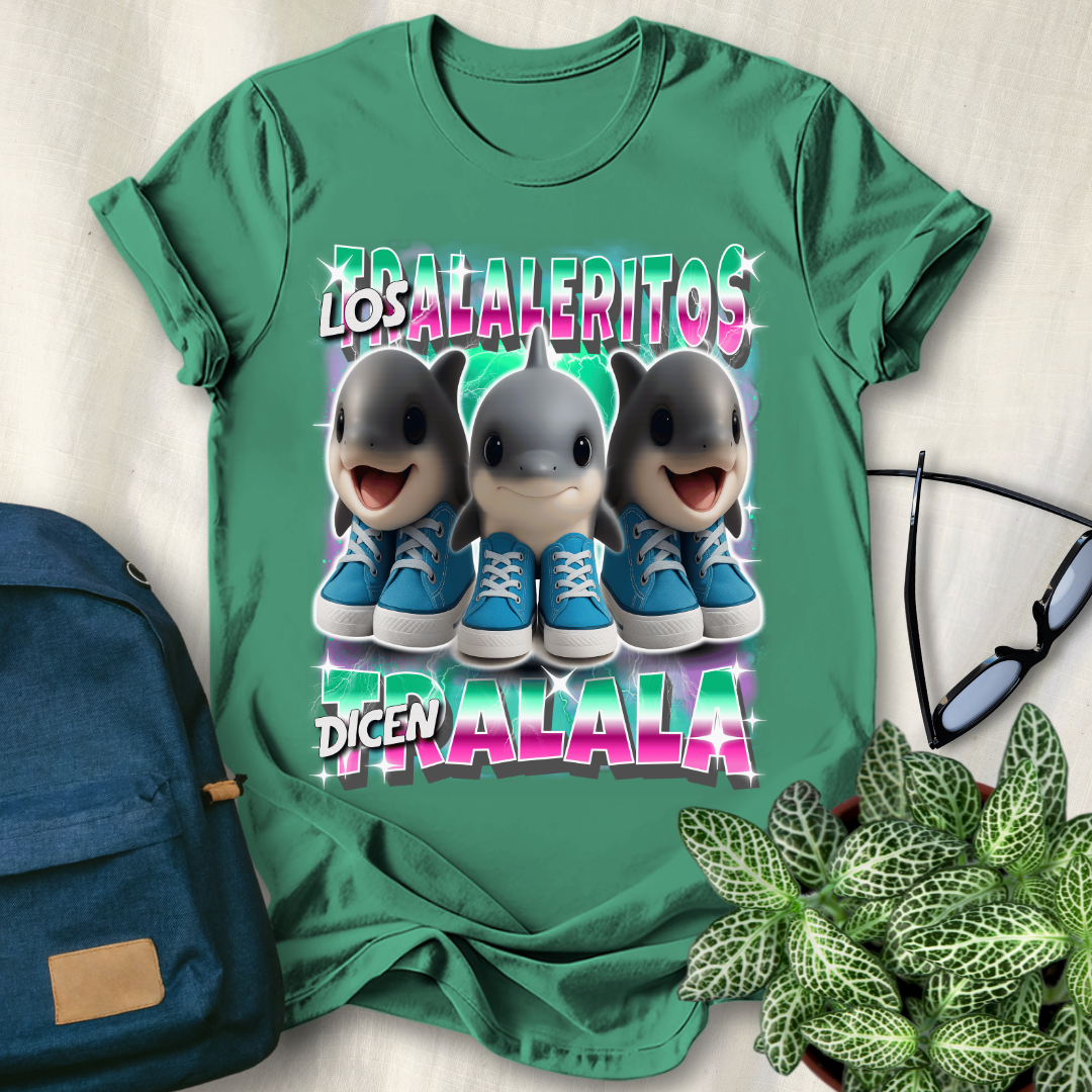 Los Tralaleritos Dicen Tralala Italian Brainrot T-Shirt