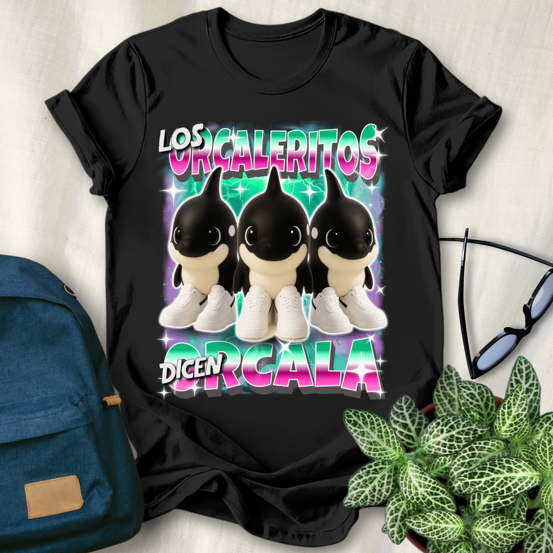 Los Orcaleritos Dicen Orcala Italian Brainrot T-Shirt