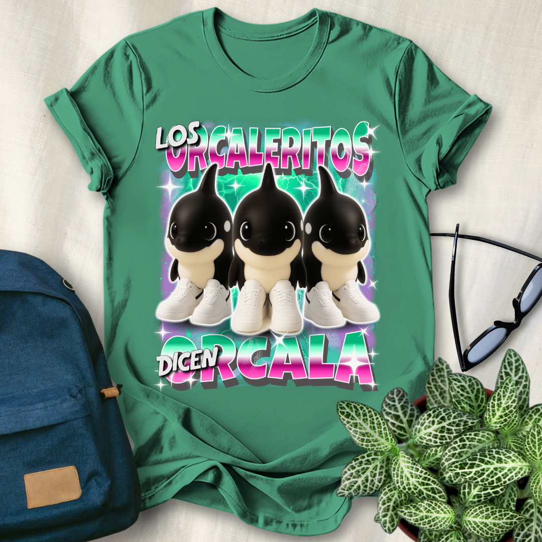 Los Orcaleritos Dicen Orcala Italian Brainrot T-Shirt