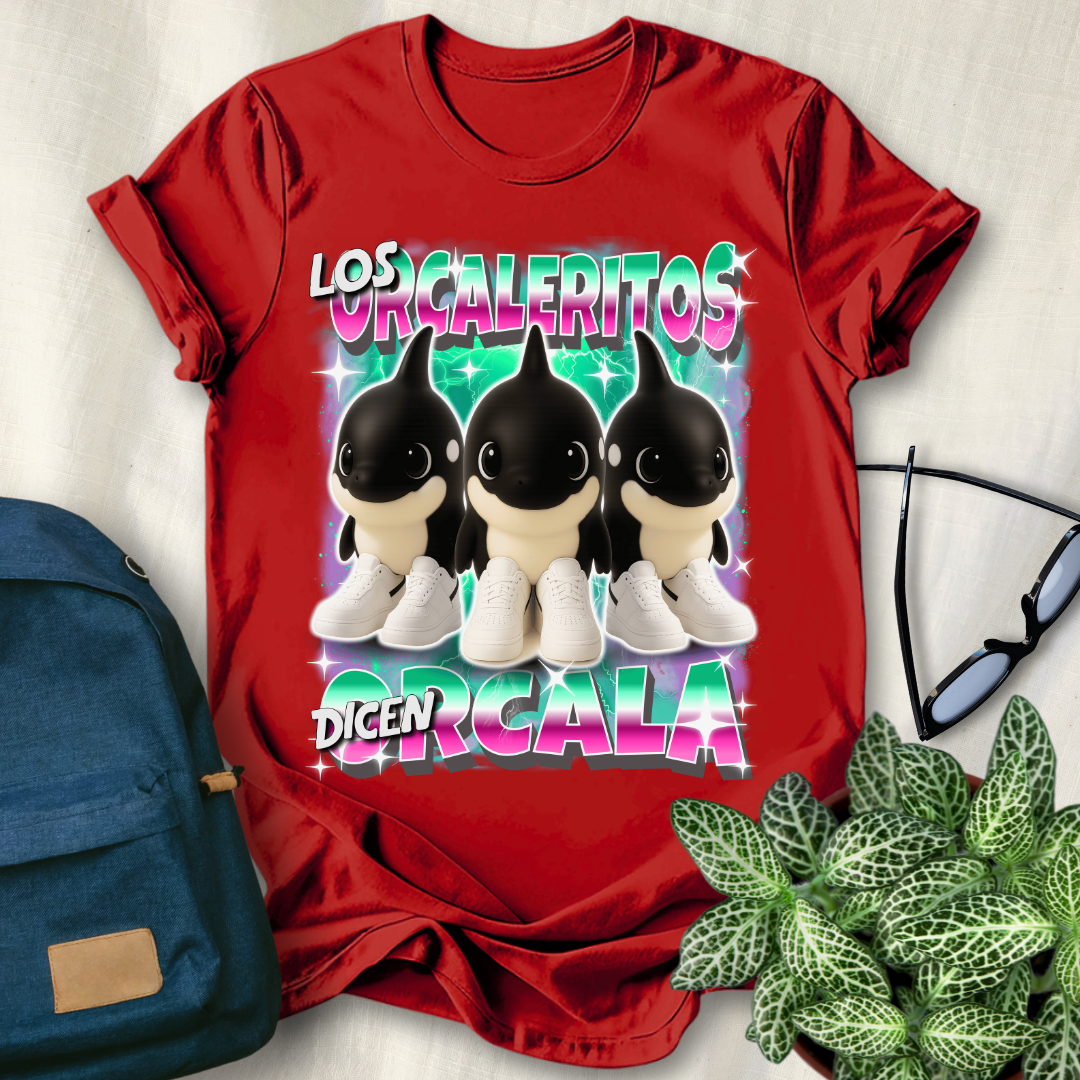 Los Orcaleritos Dicen Orcala Italian Brainrot T-Shirt