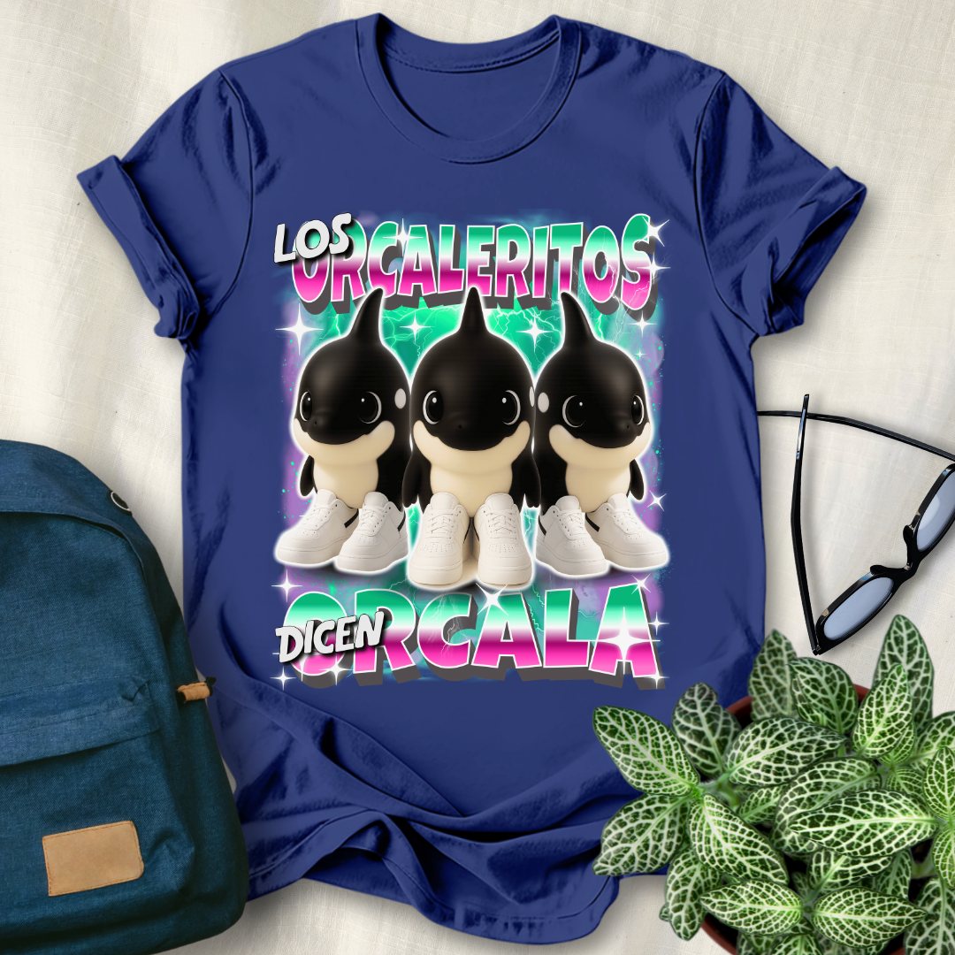 Los Orcaleritos Dicen Orcala Italian Brainrot T-Shirt