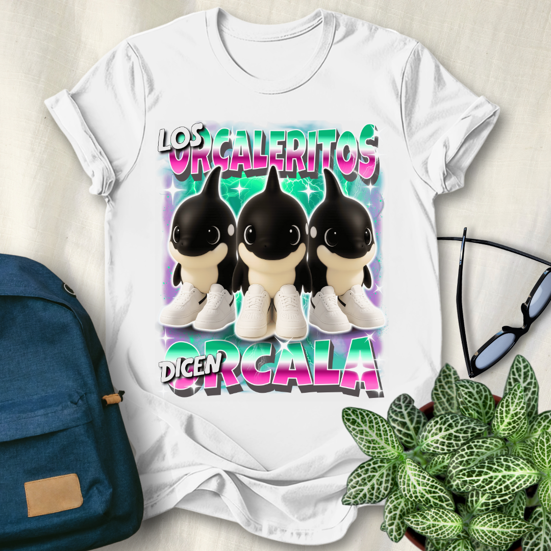 Los Orcaleritos Dicen Orcala Italian Brainrot T-Shirt