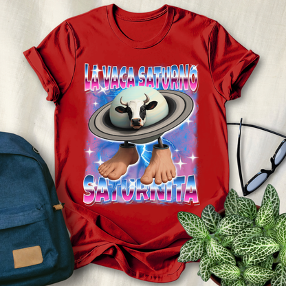 La Vacca Saturno Saturnita Italian Brainrot T-Shirt