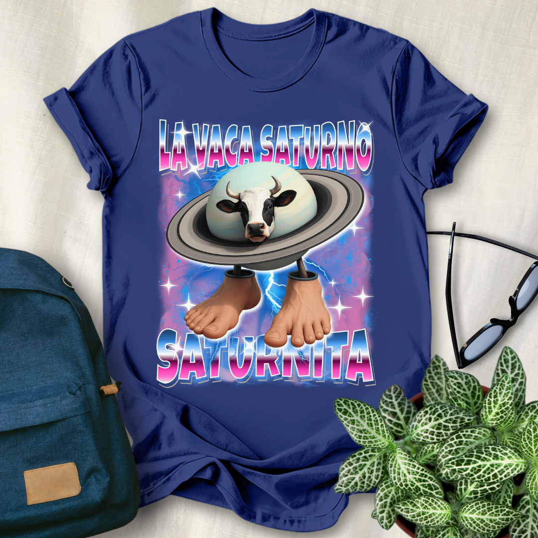 La Vacca Saturno Saturnita Italian Brainrot T-Shirt