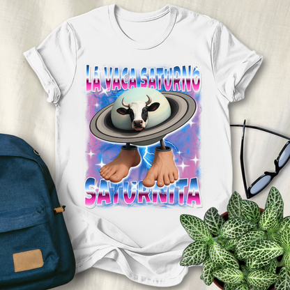 La Vacca Saturno Saturnita Italian Brainrot T-Shirt