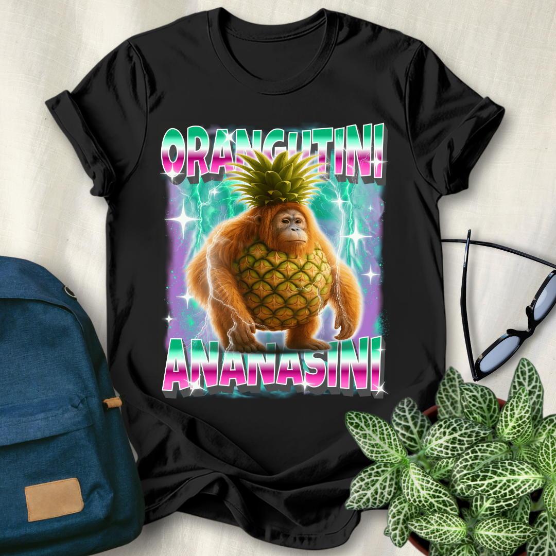 Orangutini Ananasini Italian Brainrot T-Shirt